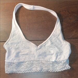 Calvin Klein Lace Bandeau - Cream